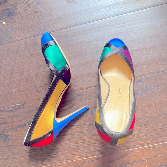 Charlotte Olympia multi colour pumps - Picture 4 of 6